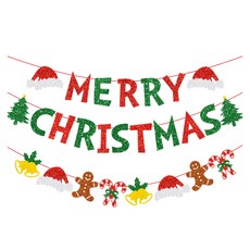 HOMETNER 聖誕派對裝飾掛飾, 1個, 款式2