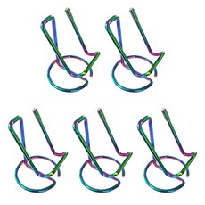 마다꾸미 세로형 명함 꽂이 고급형 사무용품 거치대 10 오로라, 5개, 1단