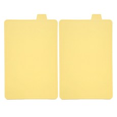 Camellia 韓國製造 現代索引砧板 2件組, 黃色+黃色, 1套