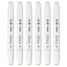 터치 트윈 브러쉬 마카 115 FLAX, 6개, 1색