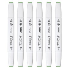 터치 트윈 브러쉬 마카 242 COBALT GREEN PALE, 6개, 1색