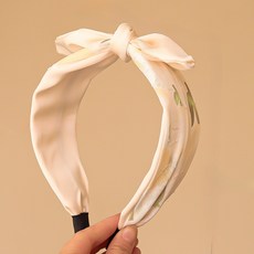 페이퍼먼츠 샤인 플라워 리본 머리띠 23537