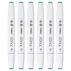 터치 트윈 브러쉬 마카 55 EMERALD GREEN, 6개