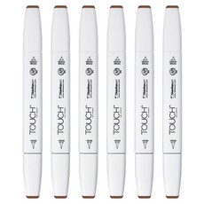 터치 트윈 브러쉬 마카 95 BURNT SIENNA, 1색, 6개