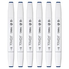 터치 트윈 브러쉬 마카 69 PRUSSIAN BLUE, 6개, 1색