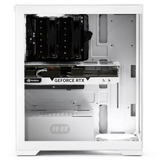 IGNIQ RIT 2024 大直立式機殼 7546 Ryzen 5 Ryzen 7000 系列 GeForce RTX 4060, 白色, 16GB, Free DOS, 512GB, RT-BTP00008