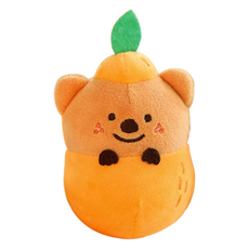 MOCHITOWN 舒壓絨毛娃娃, 125mm, 濟州漢拏橘Kiki, 1個