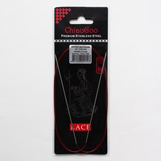 ChiaoGoo SS 紅色蕾絲輪針 100cm 7040-000, 1個