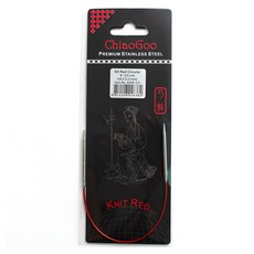 ChiaoGoo yarna 紅色 SS 輪針 23cm 6009-2.5, 1個