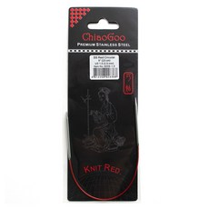 ChiaoGoo yarna 紅色 SS 輪針 23cm 6009-1.5, 1個
