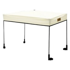 Moacamping 可折疊大型露營手推車 遮陽篷 MWS-70I + 收納袋套組, 象牙白(遮陽篷), 象牙白(收納袋), 1套