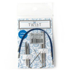 ChiaoGoo Yana 麻花短針組合 7123 7123-7 藍色, 1個