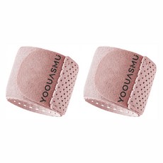 유에서무 벨크로 손목보호대, 핑크, 2개