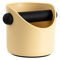 高級咖啡敲渣盒, 1個, 黃色