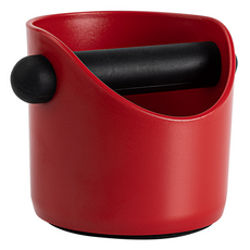 高級咖啡敲渣盒, 1個, 紅色