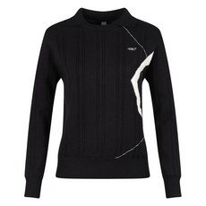 luxgolf 430高爾夫 女款翻領層次防風針織套頭衫 LB4W810W