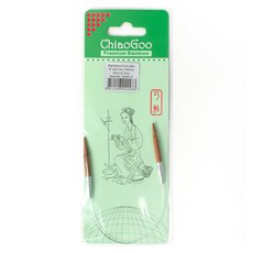 ChiaoGoo 竹製輪針 23cm 2009-8, 1個