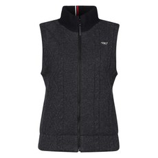 luxgolf 女款 430高爾夫 全拉鍊麻花防風針織背心 LB4W508W