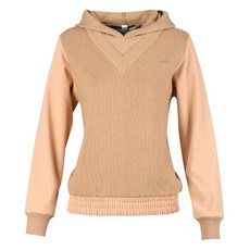 luxgolf 女款刷毛袖防風針織連帽套頭衫 LB4W806W
