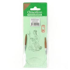 ChiaoGoo 竹製輪針 23cm, 1個