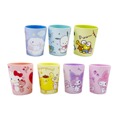 LiLFANT 角色馬克杯7件組 Sanrio 兒童水杯 180ml, 1組