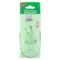 ChiaoGoo 竹製輪針 23cm, 1個