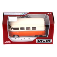 KiNSMAR 1962 福斯經典巴士 象牙白車頂 KT5377, 橘色