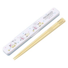 Skater Sanrio 便攜環保筷 ABC3AG 18cm, 帕洽狗款, 筷子 + 收納盒, 1組