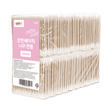 comet 木軸棉花棒 僅供外用, 2000支, 1組