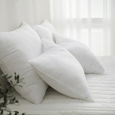 farfe 韓國製造 舒適枕芯, 白色, 2個