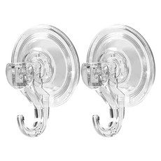 World Clean 吸盤式掛鉤, 單一顏色, 2個