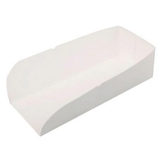 天運包裝 白色紙質熱狗托盤 小, 200個