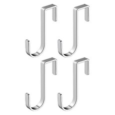 월드크린 다용도 도어 후크 걸이 기본형, 4개