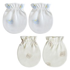 베이비앤아이 유아용 사계절 손싸개 양손착용 2종 세트