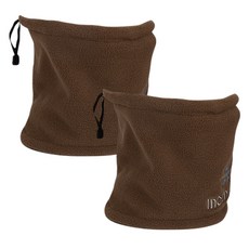 INCONTRO 兒童用保暖圍脖 2入, 卡其色