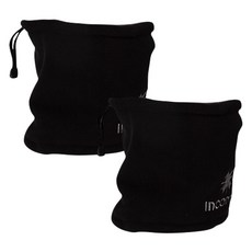 INCONTRO 兒童防寒圍脖 2件組, 黑色