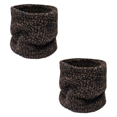 INCONTRO 超細纖維修身圍脖, 麻花深栗色