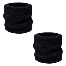 INCONTRO 男女通用超細纖維輕薄圍脖, 黑色