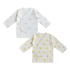 베이비앤아이 유아용 사계절 배냇저고리 2종 세트