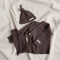 PEEKABOO 童款Oliver嬰兒連身衣長褲帽子套裝