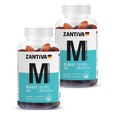 ZANTIVA Natural Plus 綜合維他命軟糖 300g, 120錠, 2個