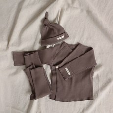 PEEKABOO 童款Oliver嬰兒連身衣長褲帽子套裝