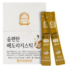 Korean Red Ginseng 豐基人蔘農協 順暢呼吸梨桔梗條, 300g, 1盒