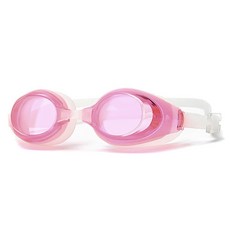 成人用防霧泳鏡, 1個, 白粉色
