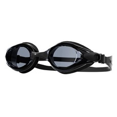 成人用防霧泳鏡, 1個, 全黑