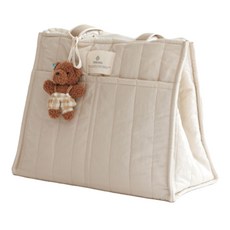 YM MAMA 嬰兒尿布包, 珍珠象牙白