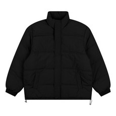 5XL 男款大尺碼簡約高領短版鋪棉外套