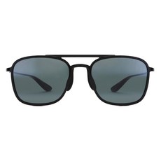 Maui Jim KeoKea MB BG MJ0447 02 55 偏光鏡片運動太陽眼鏡, 1個, 黑色+中性灰