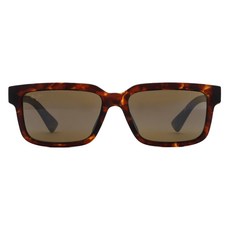 Maui Jim Hiapo AF MP MJ0655SA 002 56 偏光鏡片運動太陽眼鏡, 哈瓦那+銅牌, 1個