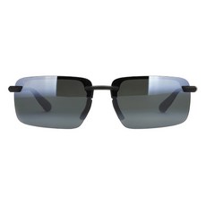 Maui Jim Laulima AF MP BG MJ0656 02A 61 偏光鏡片 運動太陽眼鏡, 霧黑色 + 中性灰, 1個